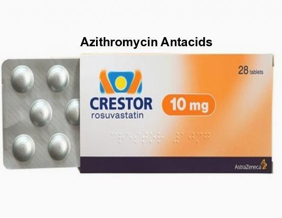 Crestor Logo - Azithromycin and antacids, azithromycin and antacids interaction