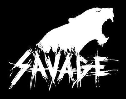 Savage Logo - Pin by Abby Baker on Design in 2019 | Logos, Savage logo, Drawings