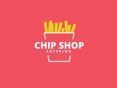 WIP Logo - Chip Shop Catering (WIP). Design Layout. Food logo design, Logo