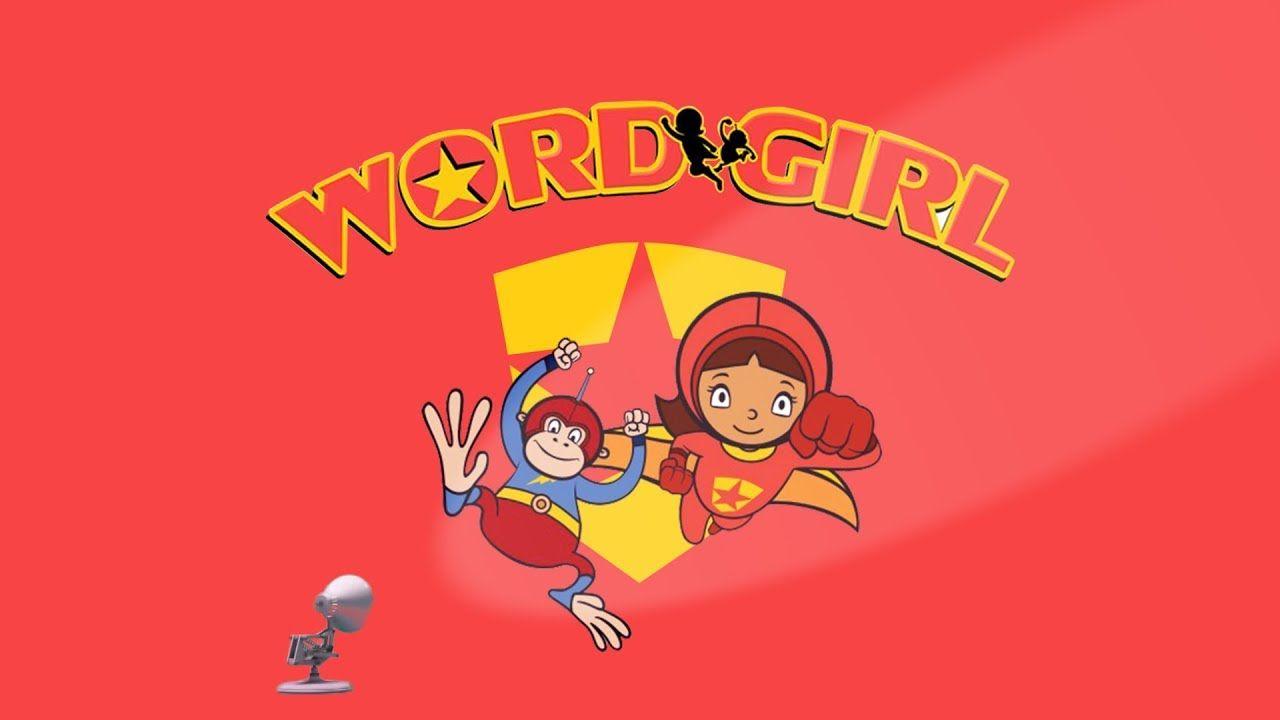 WordGirl Logo - 1402 WordGirl PBS Kids Spoof Pixar Lamps Luxo Jr Logo