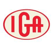 IGA Logo - IGA logo of the year 1950 | Wedgwood in Seattle History