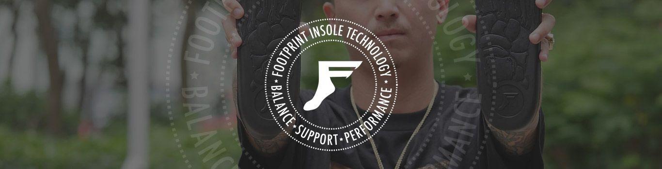 Insoles Logo - Footprint Orthotic Insoles - Warehouse Skateboards