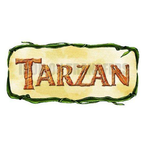 Tarzan Logo - Custom or design personalized Tarzan logo iron on stickers (heat ...