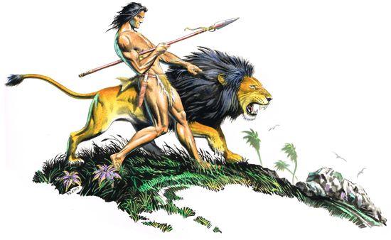 Tarzan Logo - Ed Catto: A Guy and His Lion – Tarzan's New Logo | ComicMix