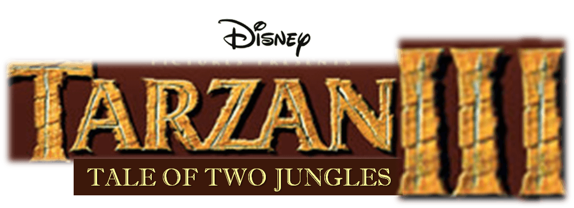 Tarzan Logo - Tarzan III: Tale of Two Jungles