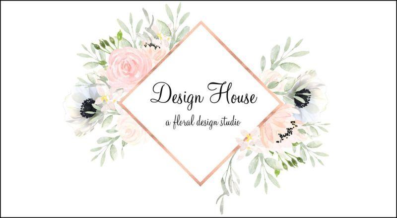 Flowery Logo - Home Design House of Flowers in Buford, GA delivering to Suwanee ...