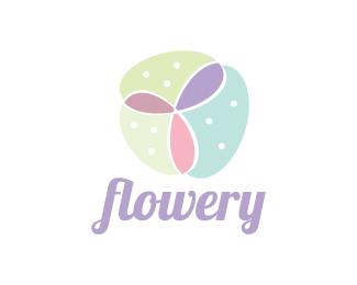 Flowery Logo - Flowery Designed by SimplePixelSL | BrandCrowd