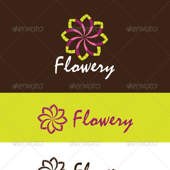 Flowery Logo - Prop Daisy Logo Template from GraphicRiver