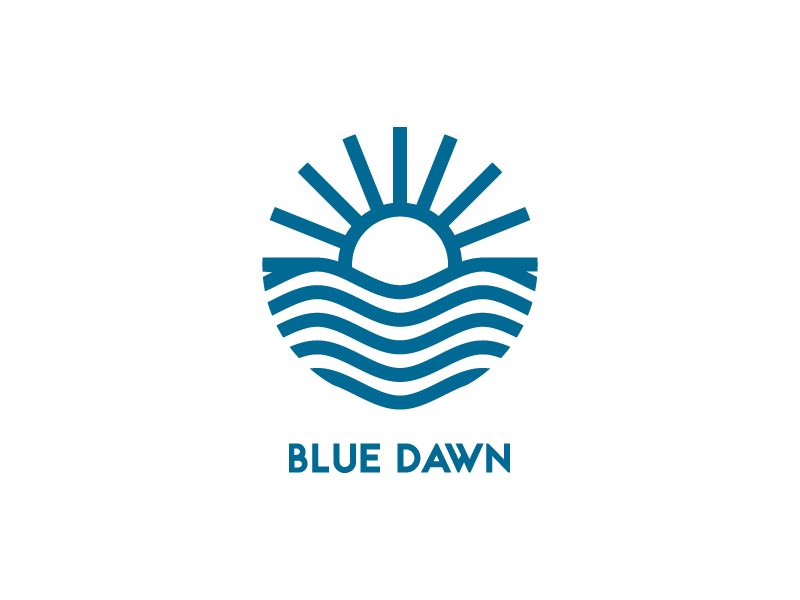 Dawn Logo - Blue Dawn logo by Kent Nguyen on Dribbble