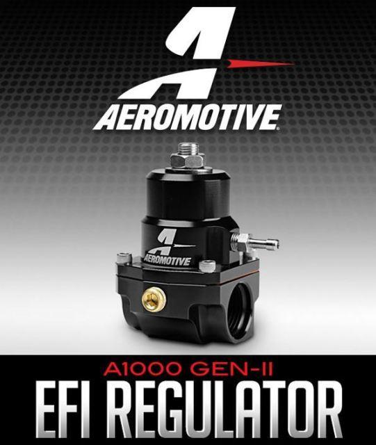 Aeromotive Logo - Aeromotive 13139 A1000 Regulator Adjustable EFI (2)-8 Inle