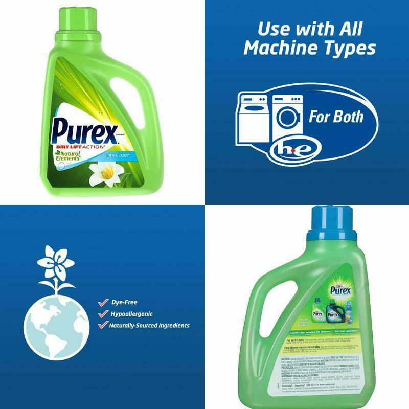 Purex Logo - Details about Purex Liquid Natural Elements Laundry Detergent, Linen  Lilies, 75 oz ,50 loads