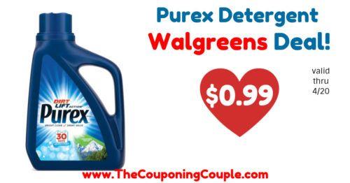 Purex Logo - $0.99 Deal on Purex Liquid Detergent @ Walgreens!