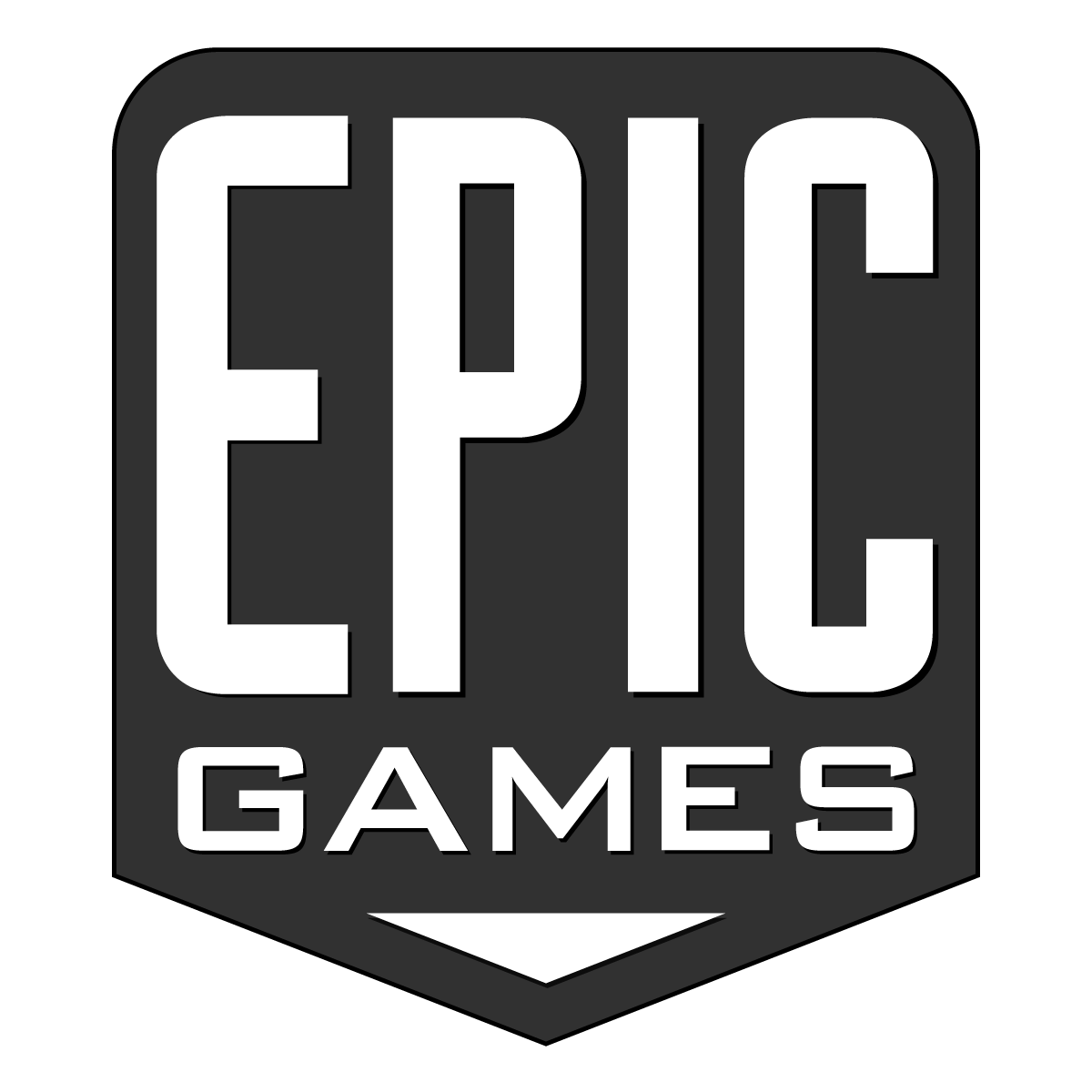 Epic Logo - Epic Games Logo Icon Vector. Free Vector Silhouette Graphics AI EPS