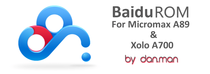 Baidu Cloud Logo - Xolo A700 Rom Collection