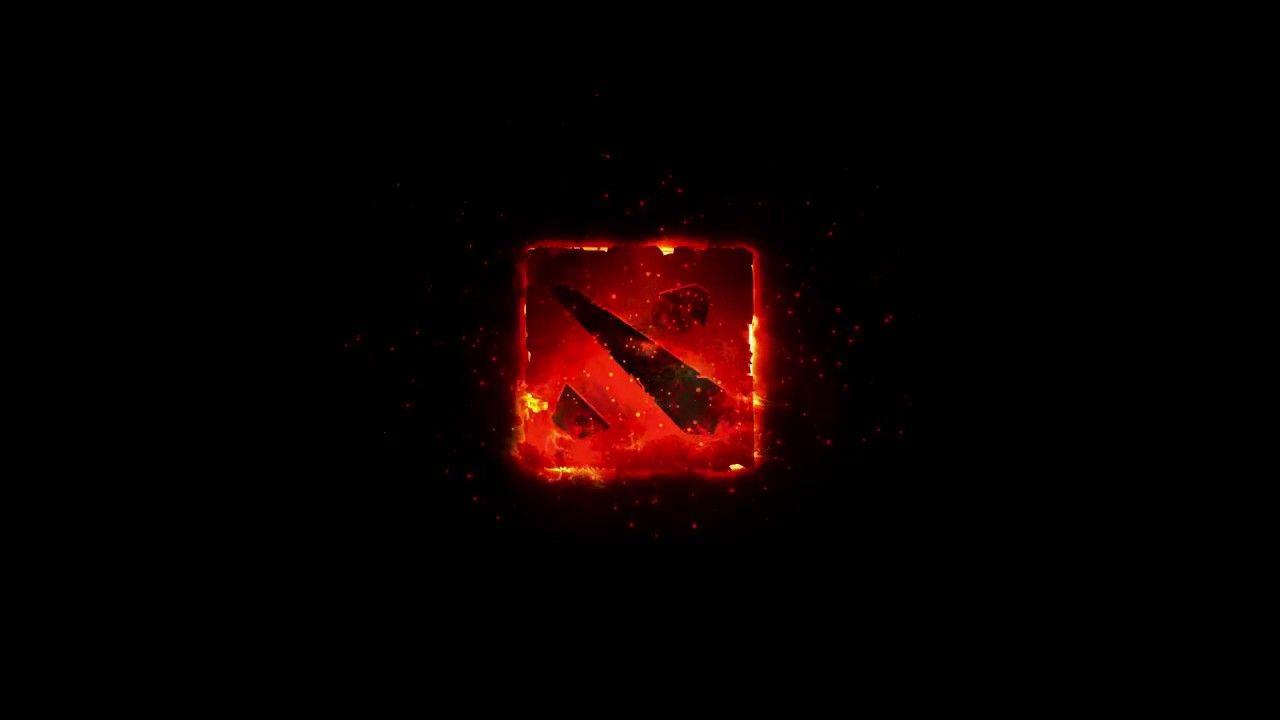 Dota2 Logo - VFX Burning Dota2 logo