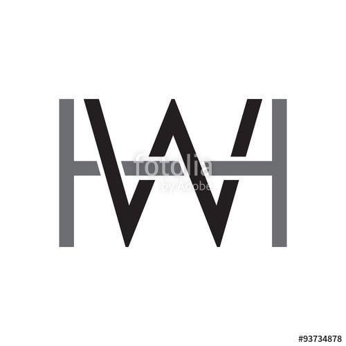 HW Logo - Letter Hw Logo Stock Image And Royalty Free Vector Files On Fotolia