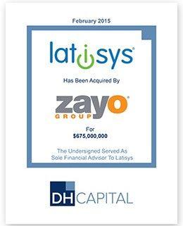Latisys Logo - Zayo Closes Acquisition of Latisys - DH Capital