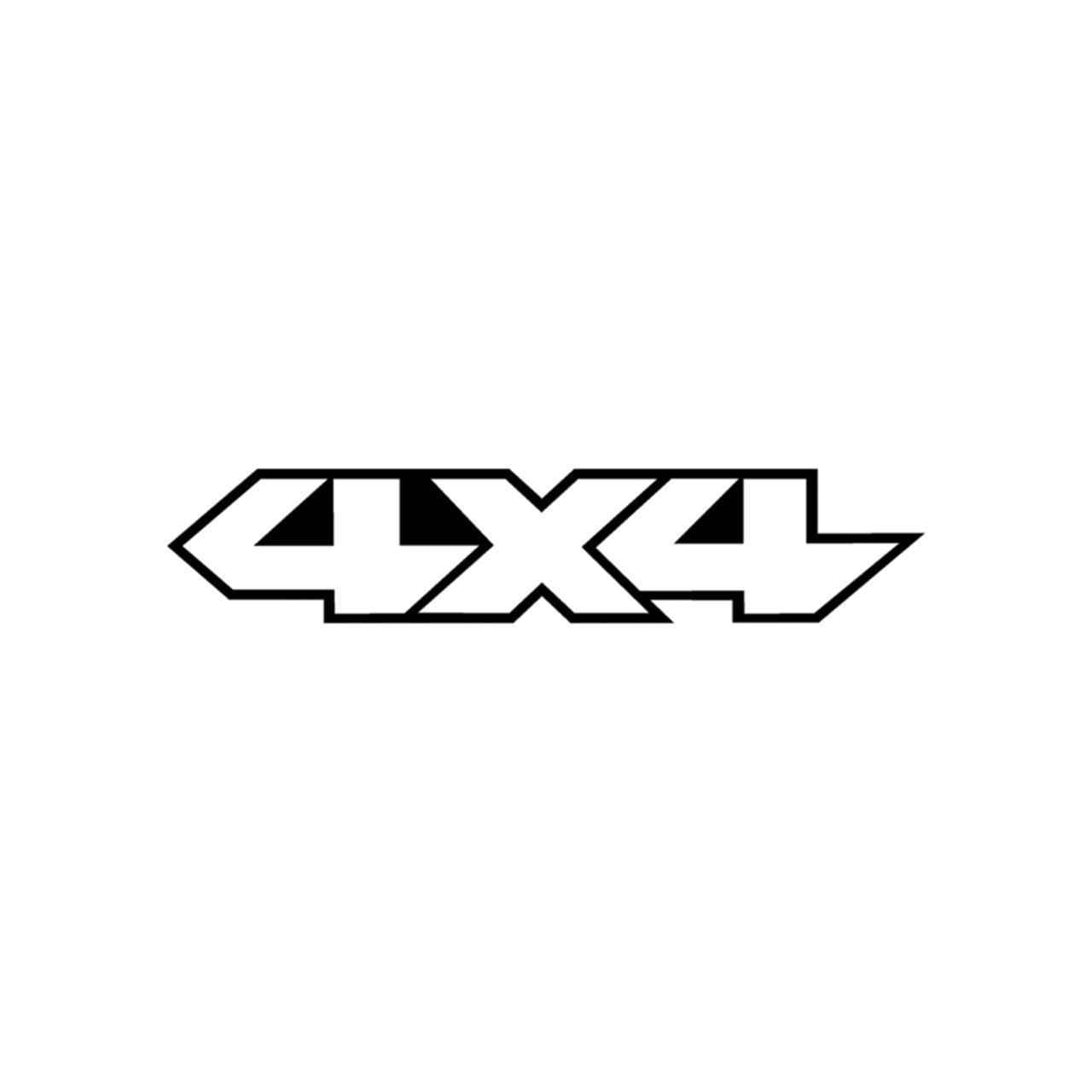 4x4 Logo - 4x4 Logo Set 21 Vinyl Decal