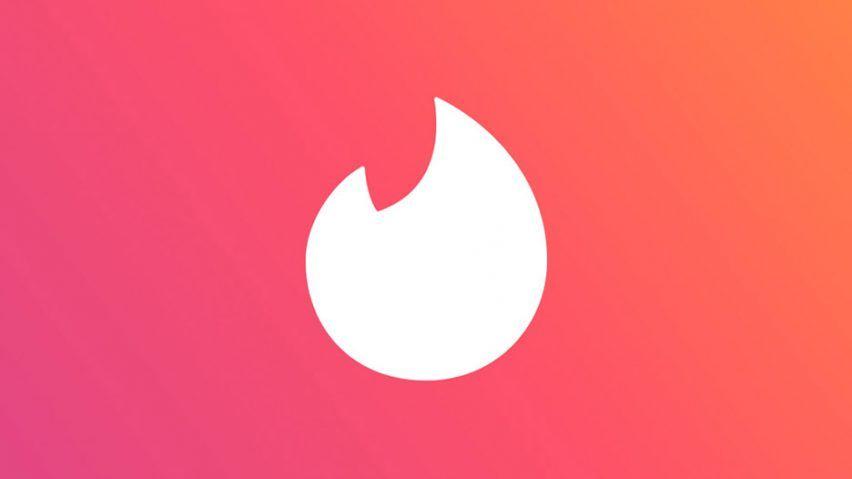 Orange Pink Logo - Tinder replaces wordmark with pink and orange flame logo