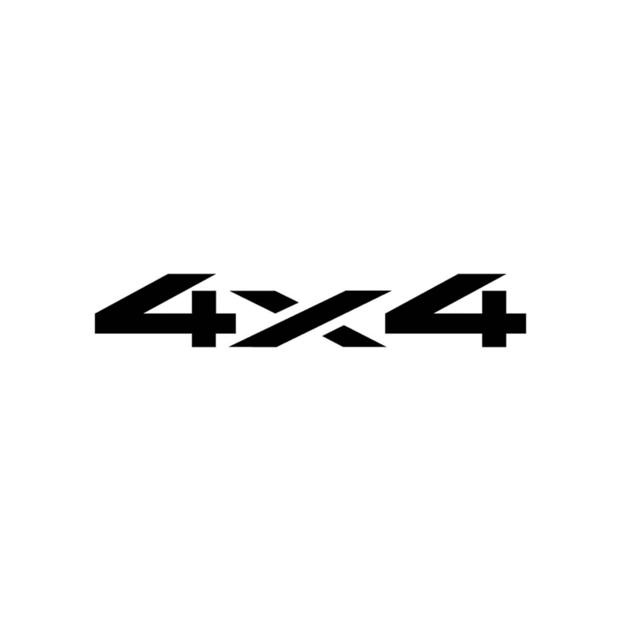 4x4 Logo - 4x4 Logo Set 27 Vinyl Decal