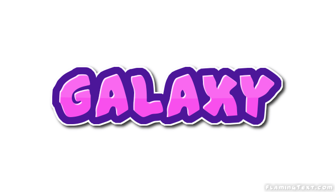 Galixy Logo - Galaxy Logo | Free Name Design Tool from Flaming Text