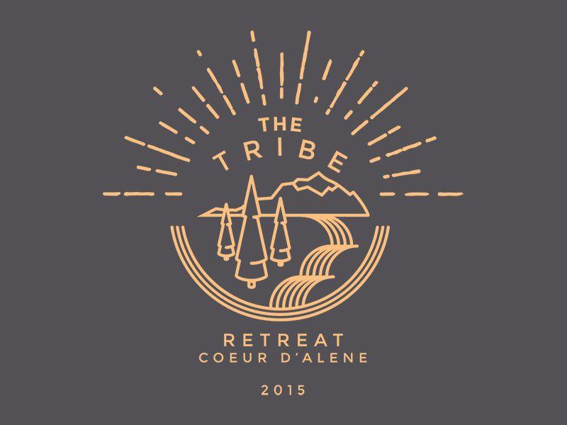 Retreat Logo - Tribe Retreat Event Logo by Andrew Sullivan on Dribbble