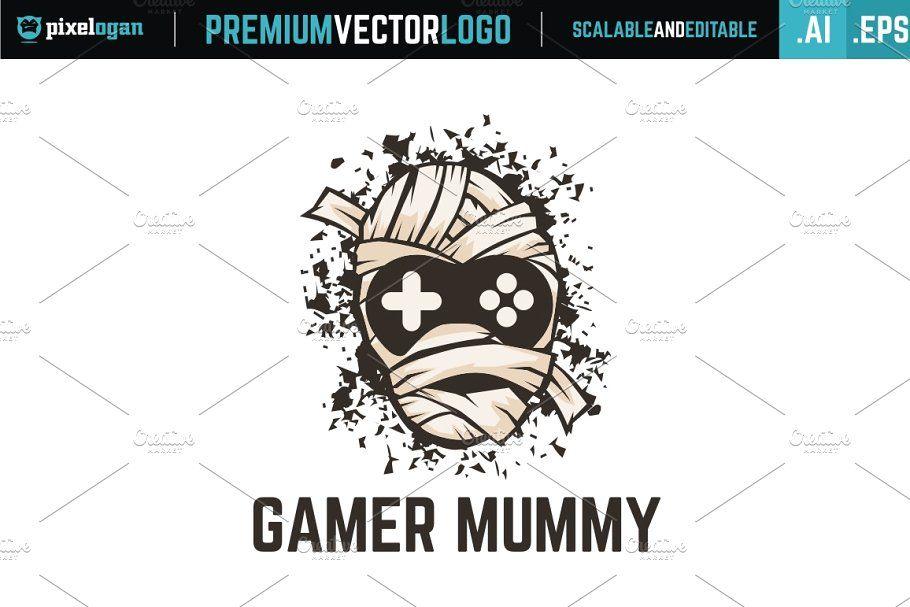 Mummy Logo - Gamer Mummy Logo