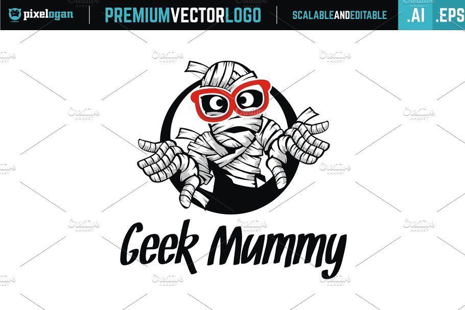 Mummy Logo - Geek Mummy Logo