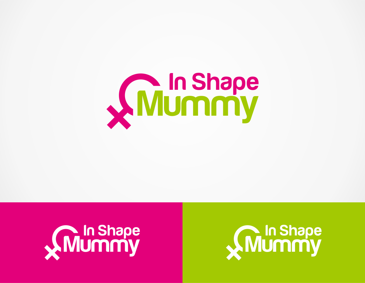 Mummy Logo - Feminine, Playful, Health And Wellness Logo Design for In Shape ...