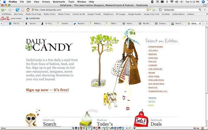 DailyCandy Logo - Comcast Buys DailyCandy For $125 Million