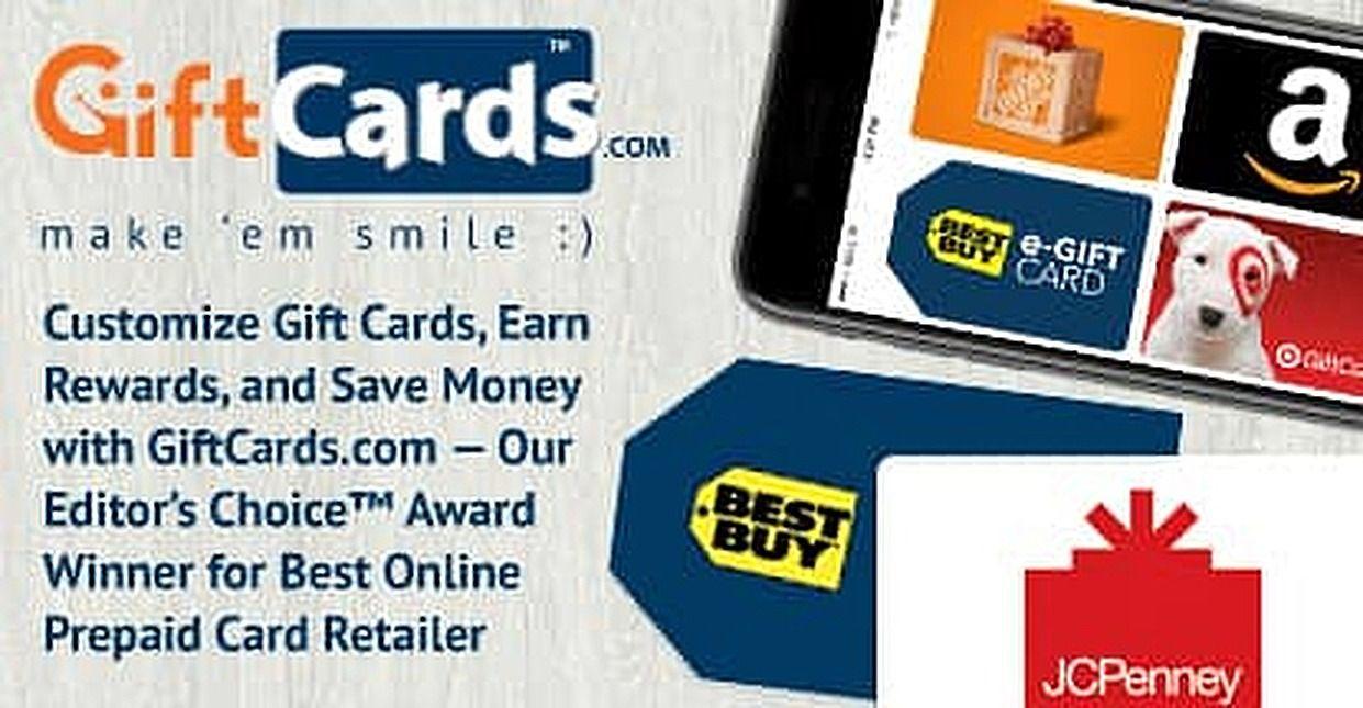 Giftcards.com Logo - Customize Gift Cards, Earn Rewards, and Save Money with GiftCards