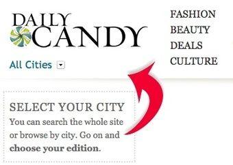 DailyCandy Logo - DailyCandy Sours on Most of Its Cities