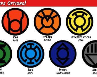 Sinestro Logo - Sinestro | Etsy