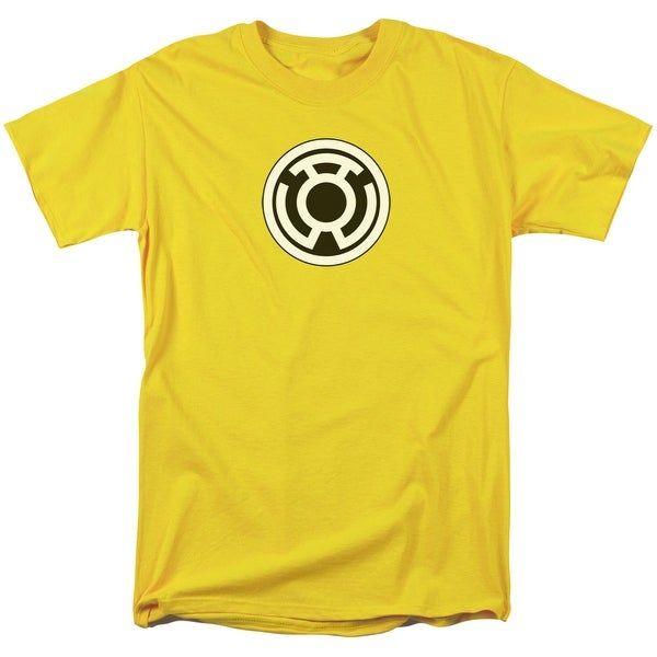 Sinestro Logo - Green Lantern Sinestro Corps Logo Mens Short Sleeve Shirt