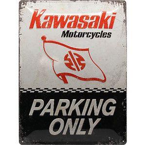 Kawasoki Logo - Metal Sign Kawasaki Logo Size: 30x40cm