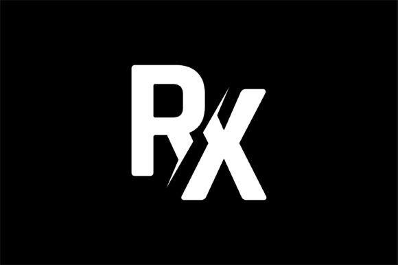 RX Logo - Monogram RX Logo Design