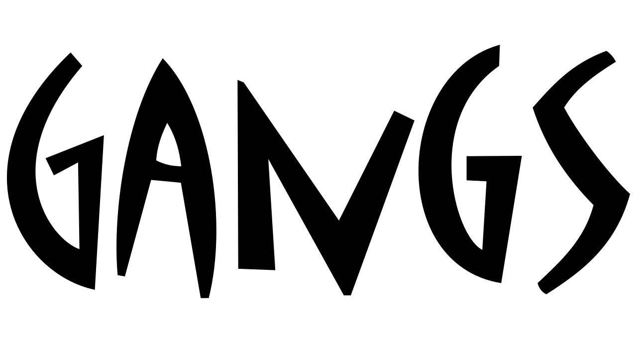 Gangs Logo - File:Gangs logo.svg - Wikimedia Commons
