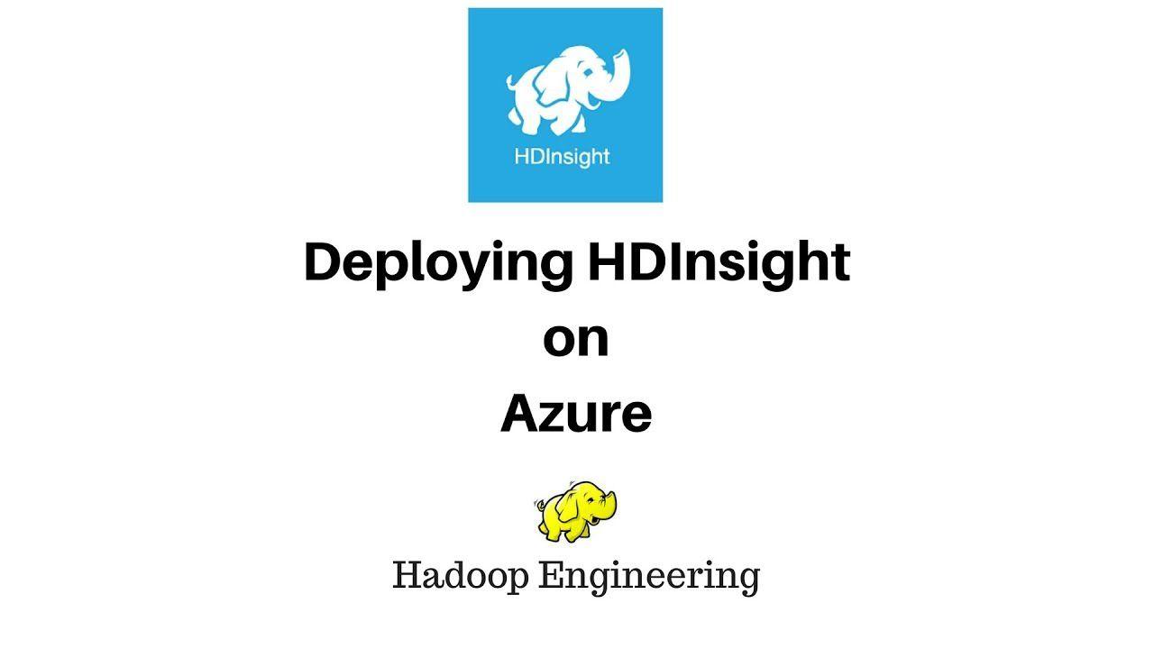 HDInsight Logo - HDInsight cluster installation on Microsoft Azure