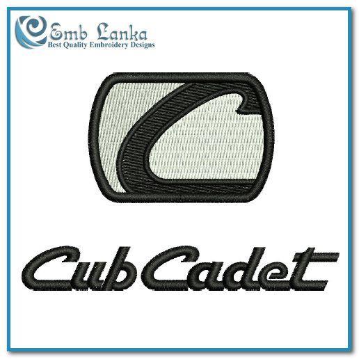Cadet Logo - Cub Cadet Logo 2 Embroidery Design | Emblanka.com