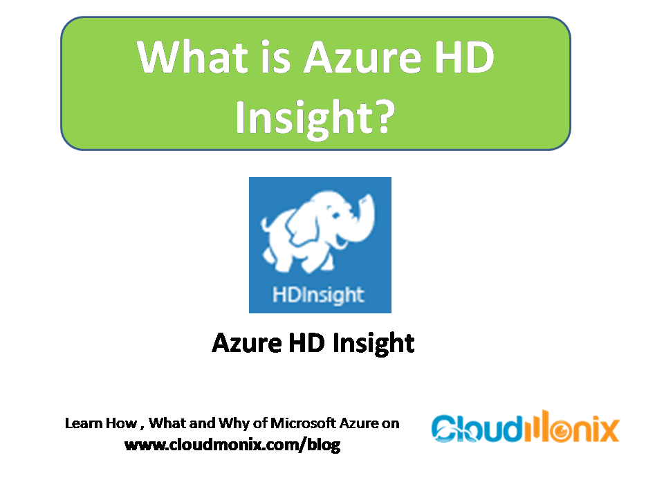 HDInsight Logo - What is Azure HD Insights?