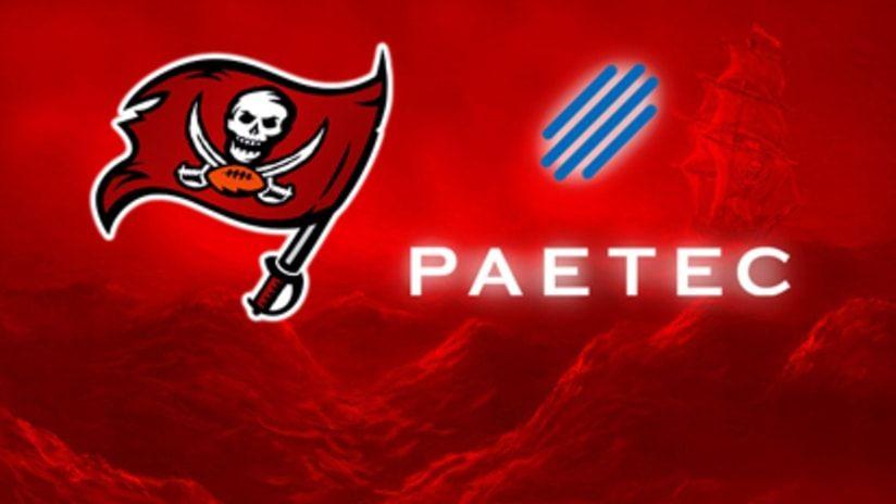 Paetec Logo - Bucs and PAETEC Forge Pewter Partnership