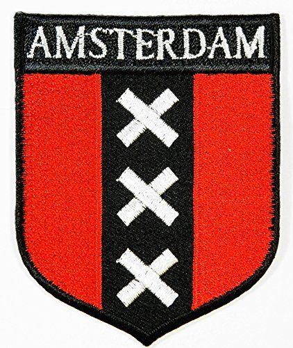 Amsterdam Logo - Amazon.com: Amsterdam Shield Logo Amsterdam City Flag Netherlands ...