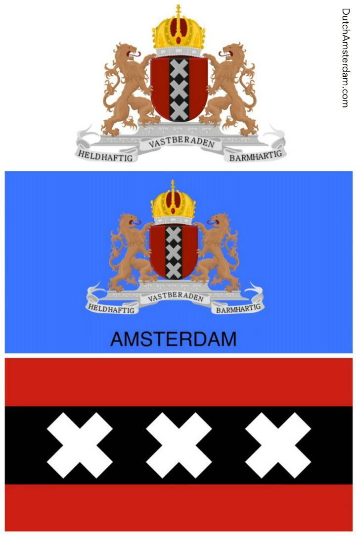 Amsterdam Logo - Amsterdam Coat of Arms and flag: meaning of the 3 X's