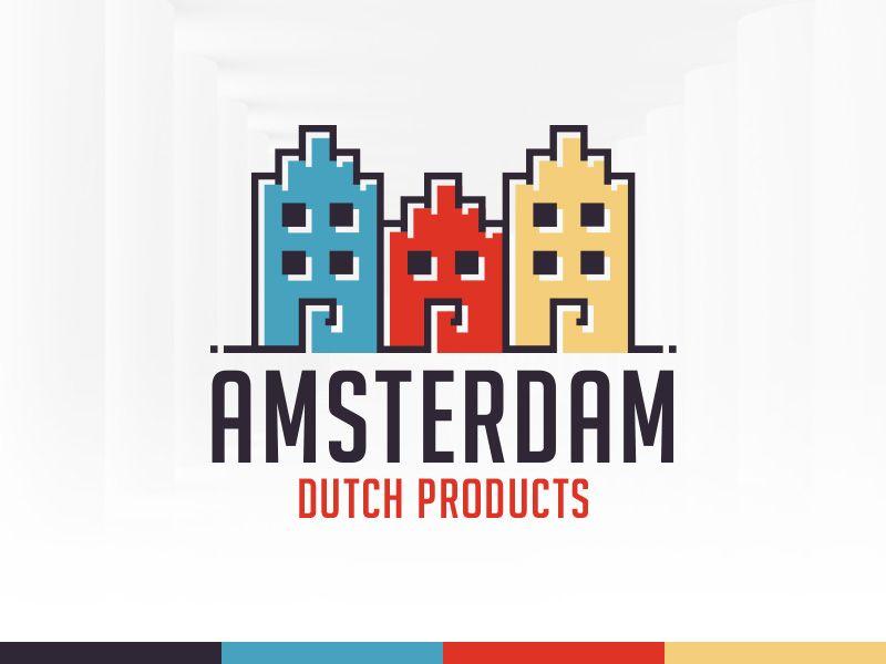 Amsterdam Logo - Amsterdam Houses Logo Template by Alex Broekhuizen on Dribbble