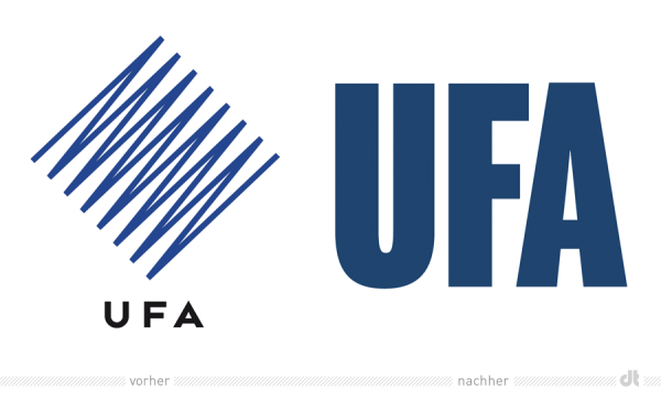 UFA Logo - UFA mit neuem Unternehmensauftritt – Design Tagebuch