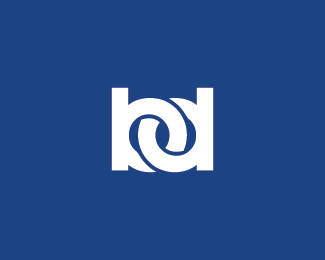 BD Logo - letter bd Designed