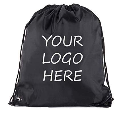 Drawstring Logo - Amazon.com: Mato & Hash Custom Logo Drawstring Backpacks ...