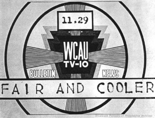 WCAU Logo - WCAU-TV in 1948