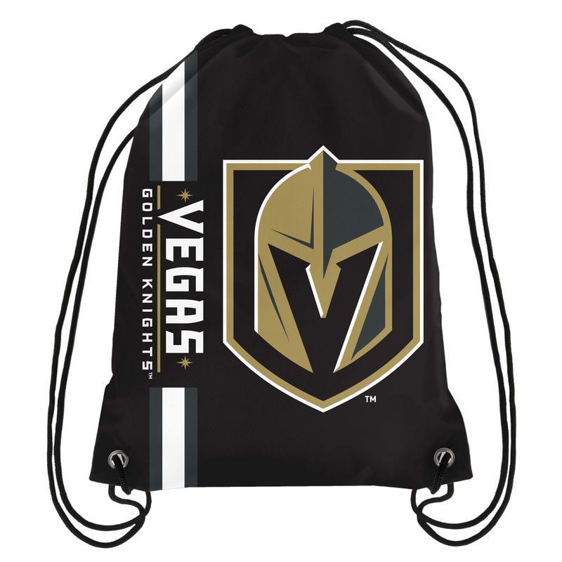 Drawstring Logo - Vegas Golden Knights NHL Big Logo Drawstring Backpack