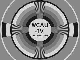 WCAU Logo - Repro Of Late 1950's WCAU TV Test Pattern. A Repro With Fi
